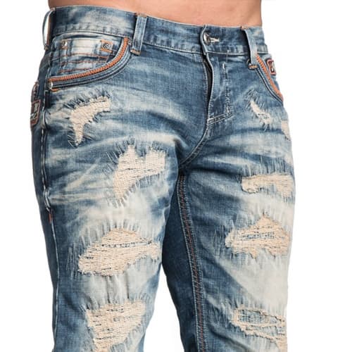 06 EMBROIDERY PREMIUM MANS JEANS made in korea